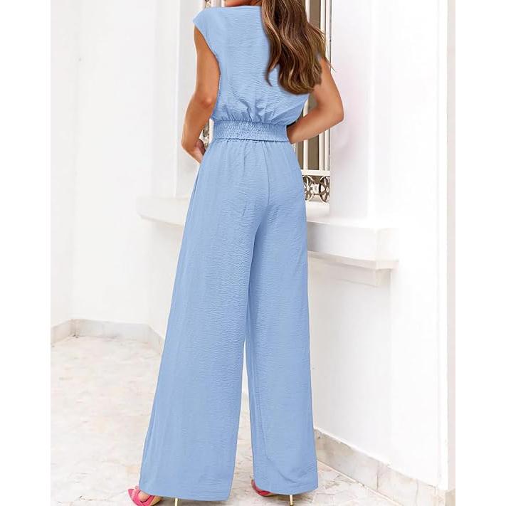 Effortless Tie-Waist Jumpsuit