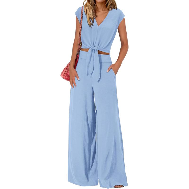 Effortless Tie-Waist Jumpsuit