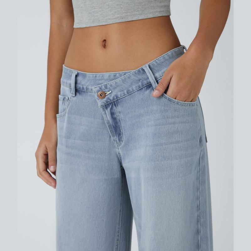 Relaxed Wide-Leg Denim