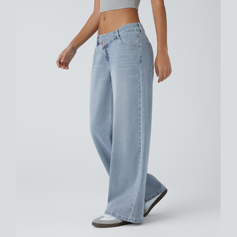Relaxed Wide-Leg Denim