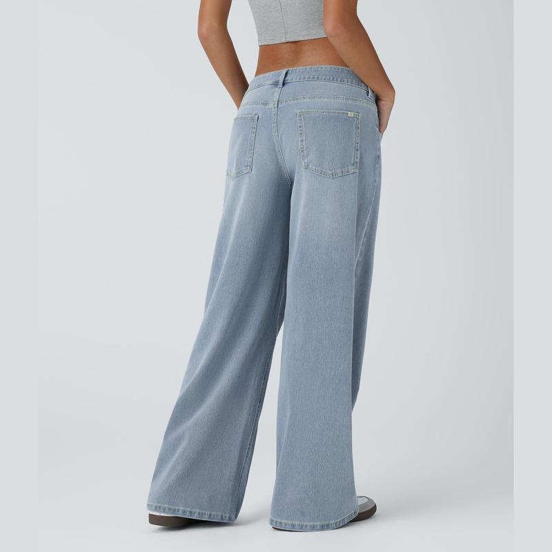 Relaxed Wide-Leg Denim
