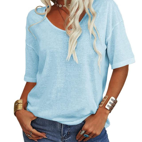 Effortless V-Neck Tee